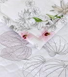Yves Delorme Orchidee king bedcover 250cm x 250cm, imported from the UK