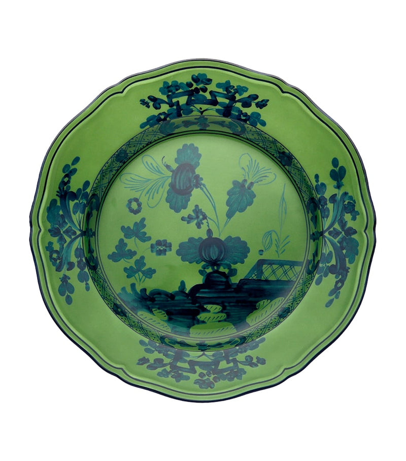 Ginori 1735 Malachite porcelain plate 26.5cm, UK version