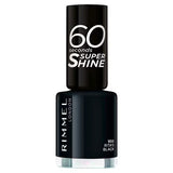Rimmel 60 Seconds Super Shine Nail Polish Rita Ora Black