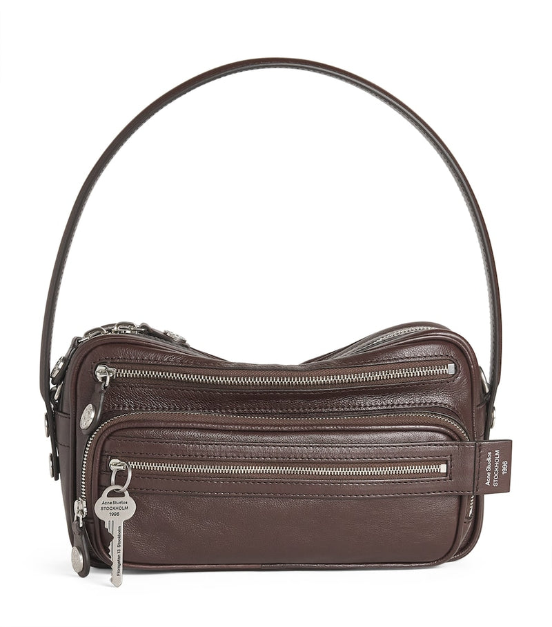 Acne Studios Camero camera bag in calfskin leather (British brand)
