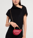 Bvlgari Serpenti Cuoricino mini top-handle bag in Italian leather, imported from the UK