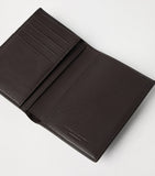 Brunello Cucinelli leather passport holder with card slots, 10.5cm x 14cm - British product