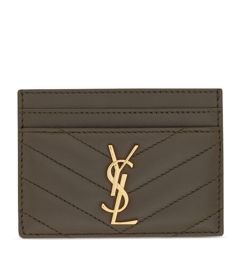 Saint Laurent Matelassé card holder, imported from the UK
