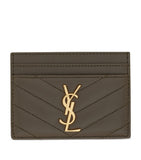 Saint Laurent Matelassé card holder, imported from the UK