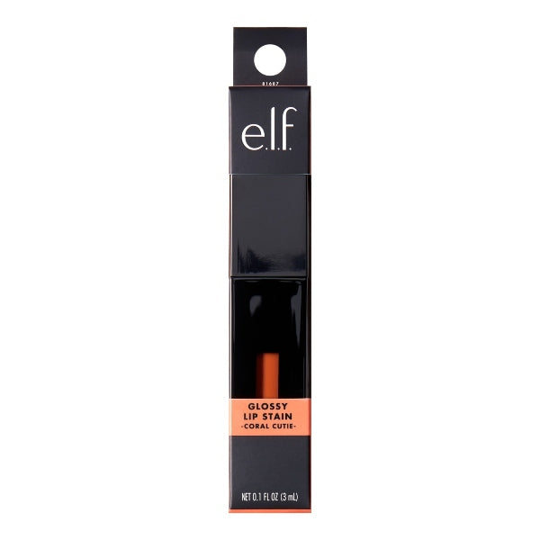 e.l.f Glossy Lip Stain Fiery Red 3ml - McGrocer
