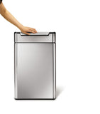 Simplehuman dual-compartment bin 48L, UK version