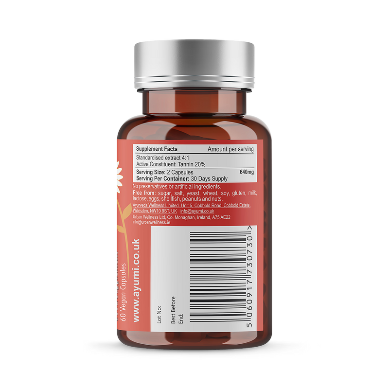 Ayumi Triphala Vegan Capsules 60 capsules (British brand)