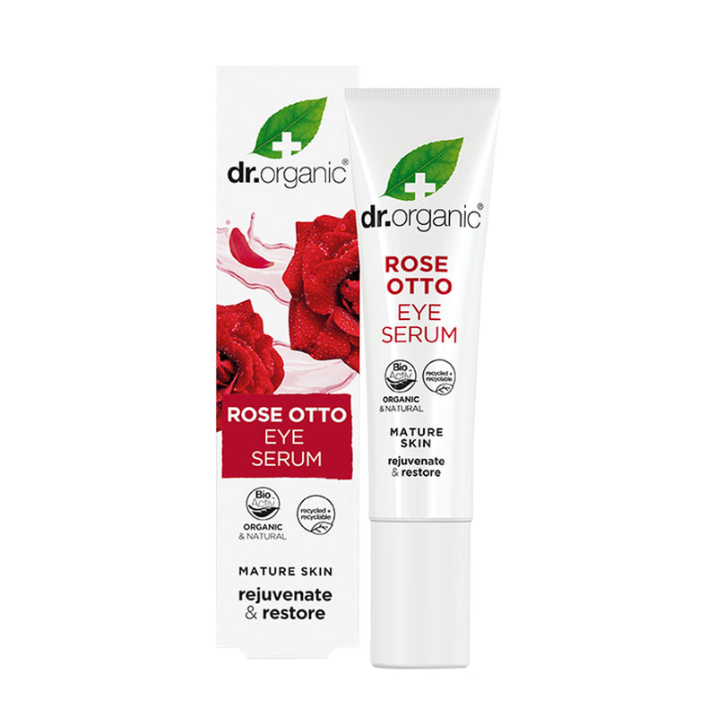 Dr Organic Rose Otto Eye Serum 15ml - British product