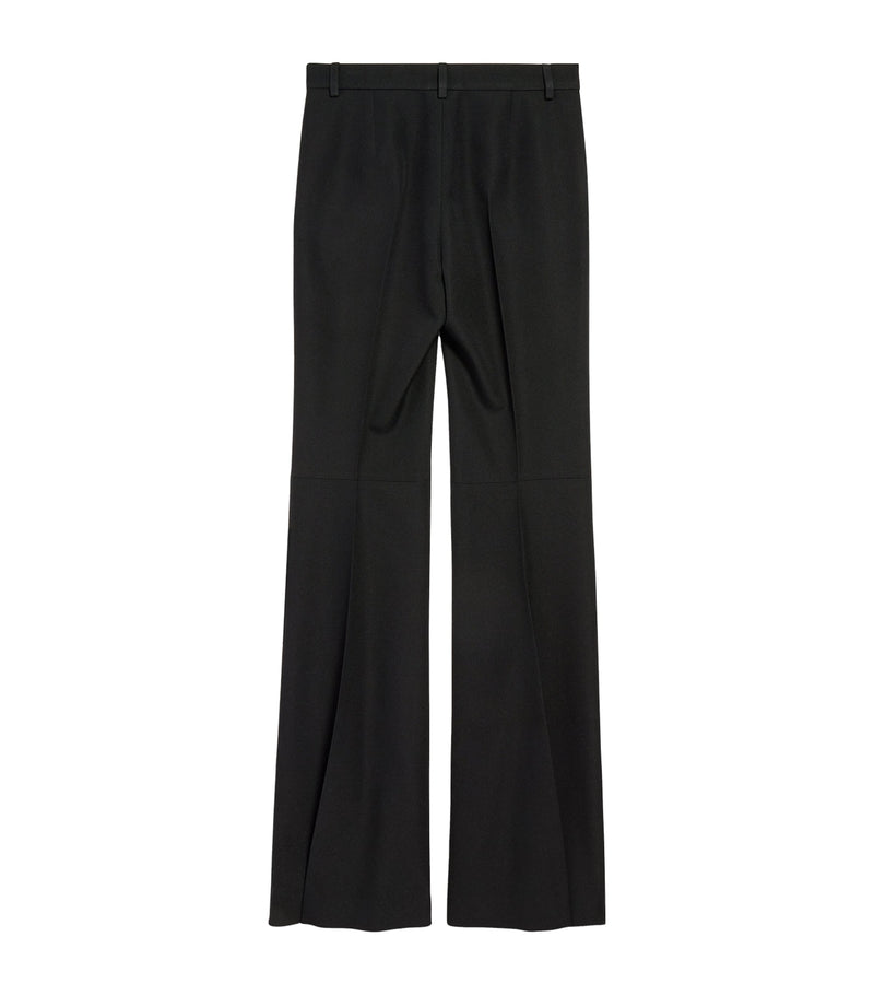 Balenciaga wool flared trousers - British product