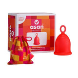 Superdrug Asan Menstrual Cup Medical Grade Silicone Light Medium Flow- Buy online at McGrocer