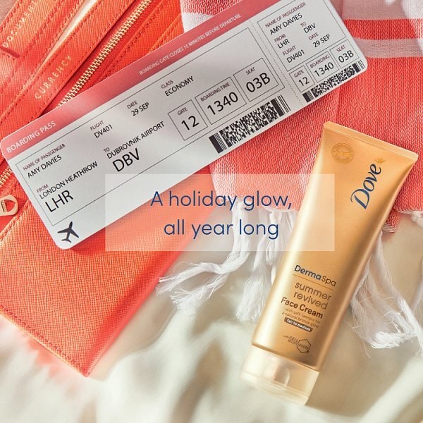 Dove gradual self tan face and body cream 75ml - British product