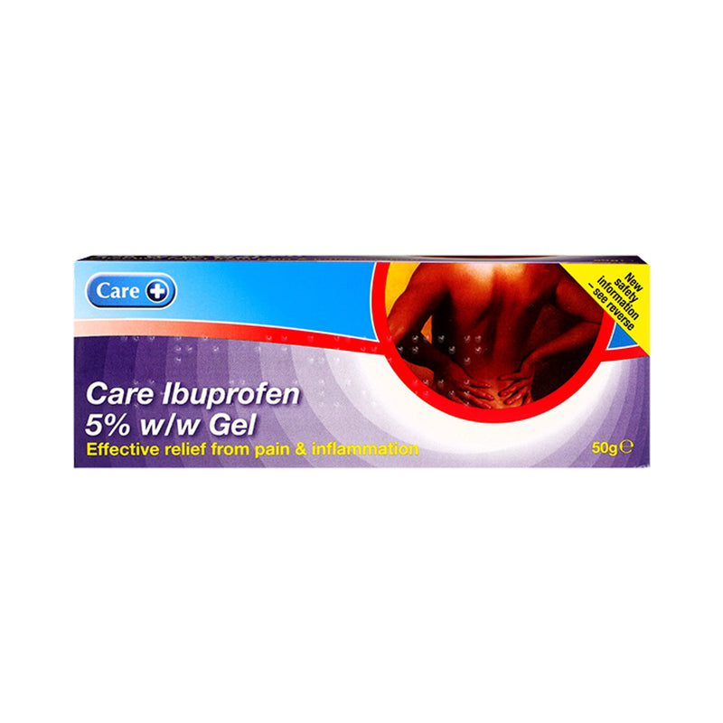 Care Ibuprofen 5% Gel 100g