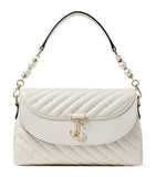 Jimmy Choo Curve top-handle bag leather - British product
