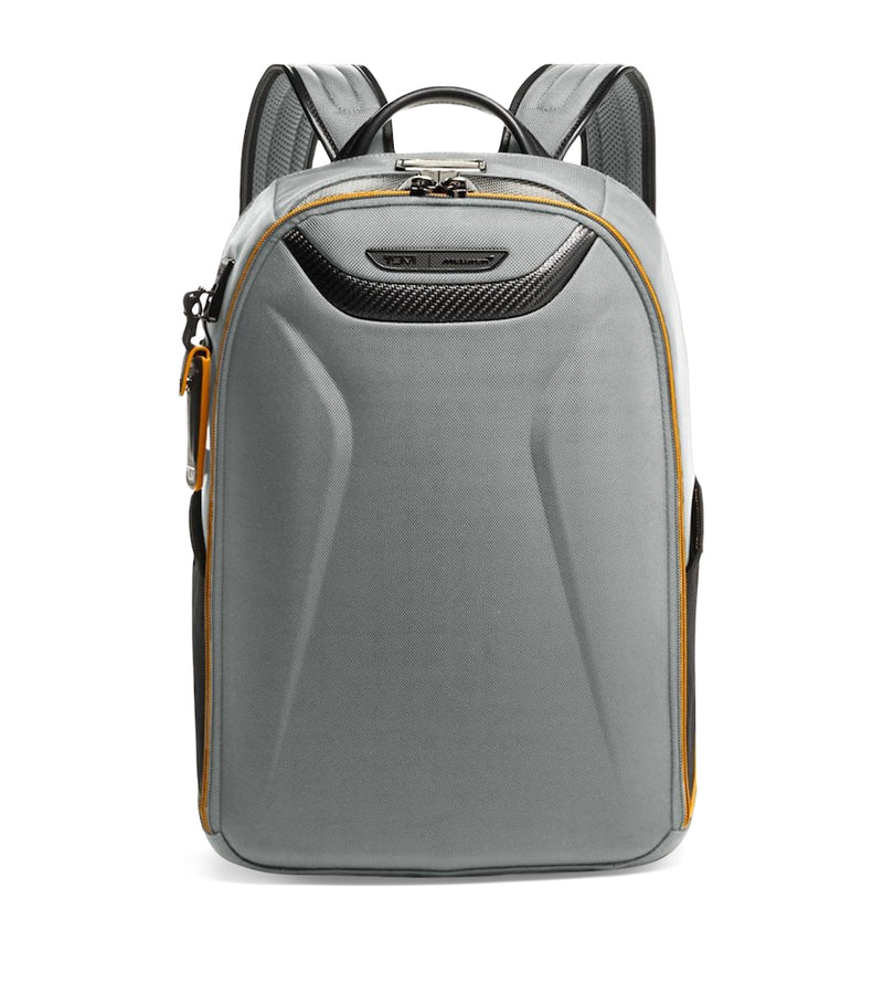 Sleek Backpack with Carbon Fibre Accents and USB Port, 43cm x 30.5cm x 14cm