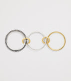 Spinelli Kilcollin mixed gold and diamond Scorpio ring, imported from the UK