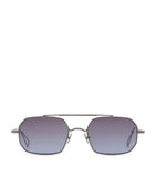 Ahlem Clovis Ruthenium rectangle sunglasses (British brand)