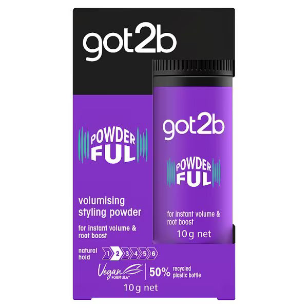 got2b Powder'ful Volumizing Haarstyling Puder 10g, UK Version