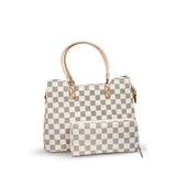 IKRUSH Grace Checkered Bag and Wallet Set, UK version