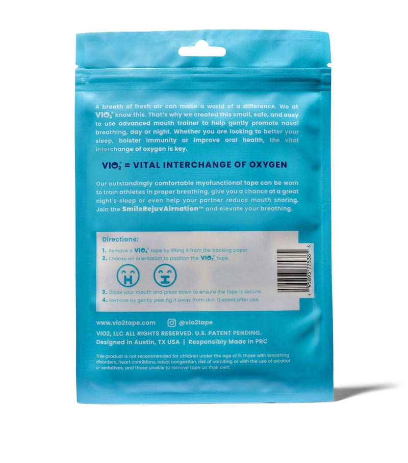 VIO2 unscented mouth tape 1 pack (British brand)