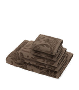 Harrods Dolce&Gabbana Casa Set of 5 Cotton Jacquard Bath Towels- Buy online at McGrocer