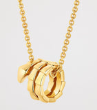 Bvlgari Serpenti Viper pendant necklace imported from the UK