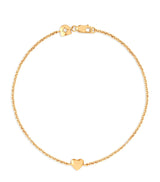 Harrods Astrid & Miyu Gold-Plated Love Heart Charm Bracelet- Buy online at McGrocer