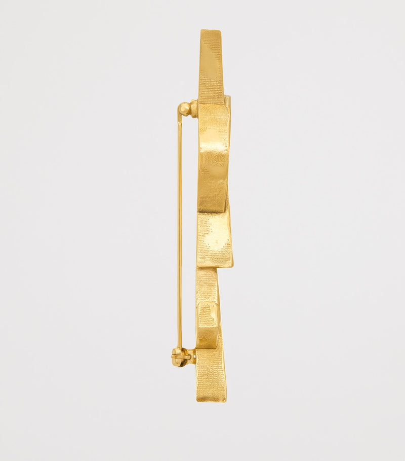 Saint Laurent Cassandre brooch (British brand)