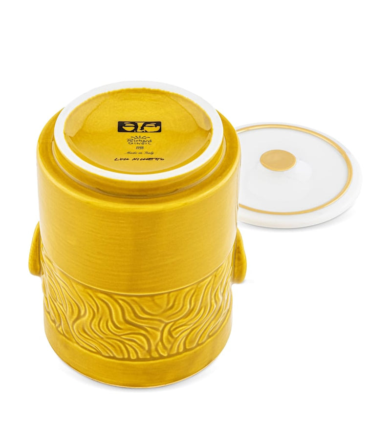 Ginori 1735 porcelain Il Seguace candle holder - British product