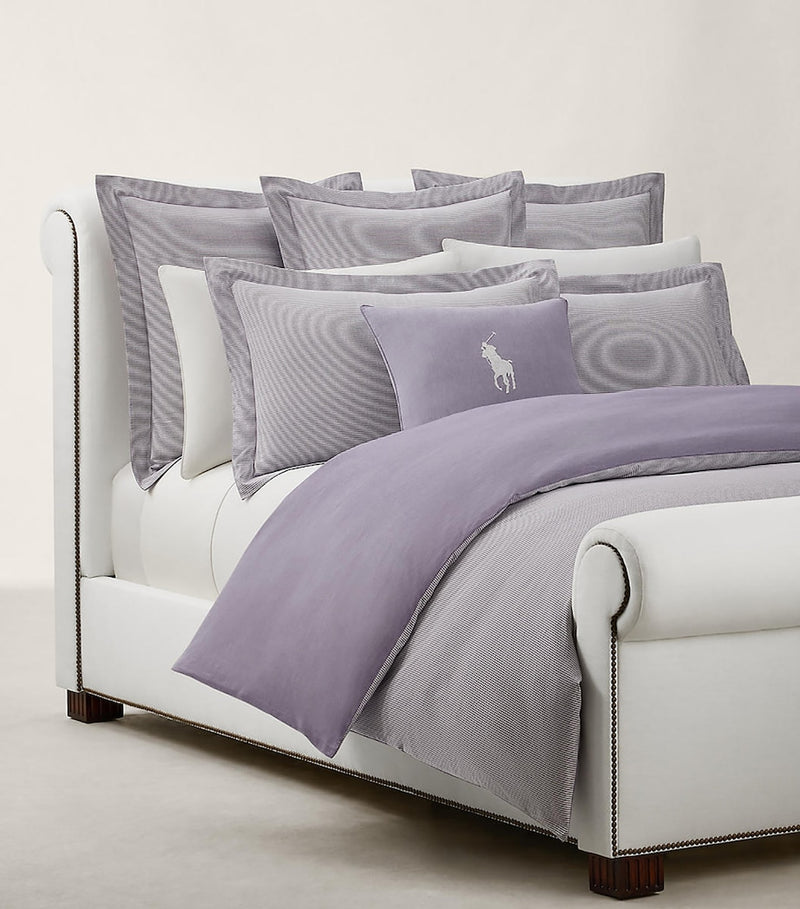Ralph Lauren Oxford Chalet double flat sheet 240cm x 280cm, imported from the UK