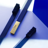 APRIORI Sapphire Blue Gold Medium toothbrush - British product