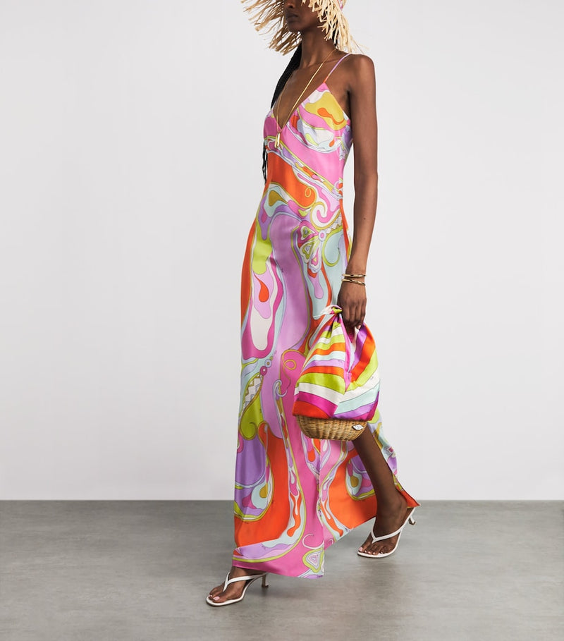 PUCCI Iride Print bucket bag (British brand)