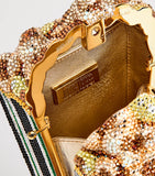 Judith Leiber popcorn clutch Harrods exclusive, imported from the UK