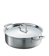 Harrods Le Creuset 3-Ply Stainless Steel Sauté Pan 28cm- Buy online at McGrocer