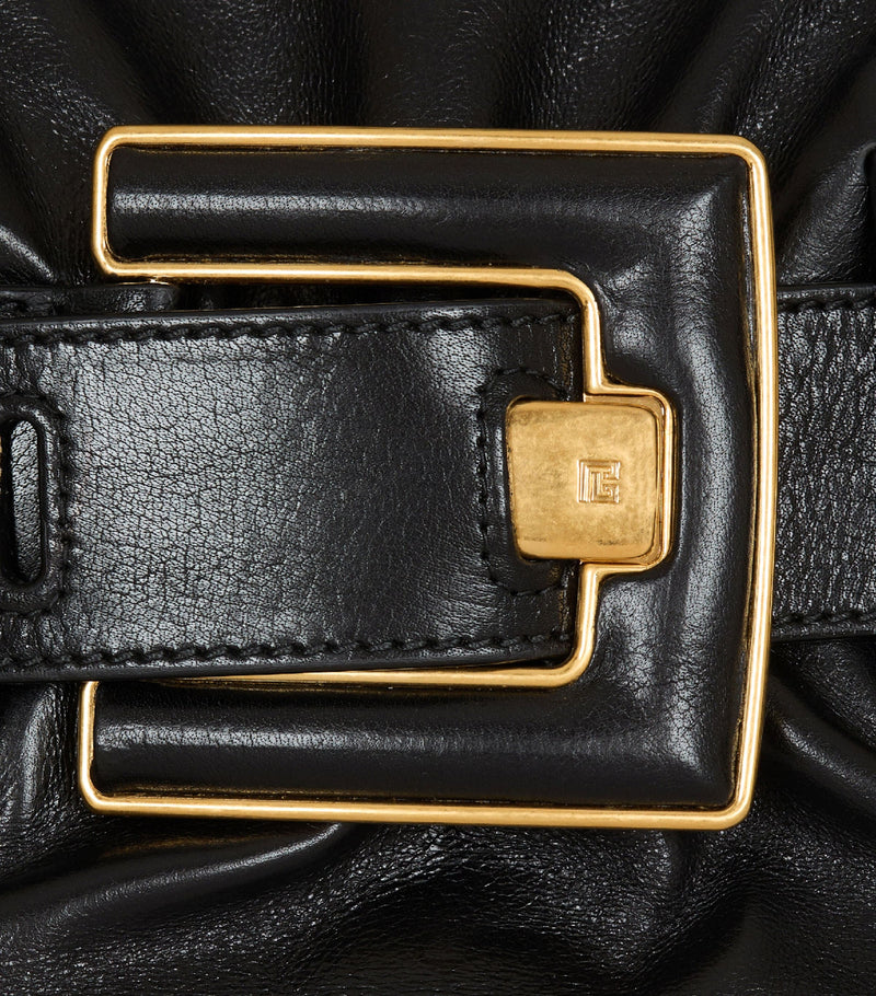 Balmain Anthem shoulder bag in buffalo leather, UK version