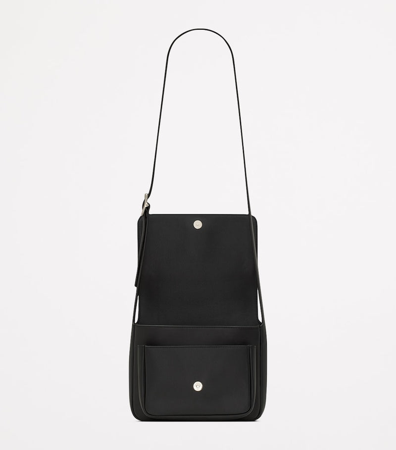 Saint Laurent small logo messenger bag, imported from the UK