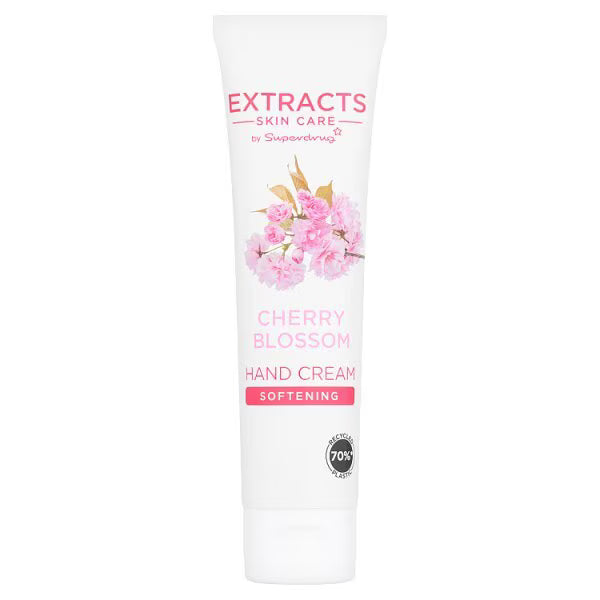 Superdrug Extracts Cherry Blossom Hand Cream 65ml (British brand)