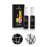 Bluesky Fine Liner Duo Black White - British product