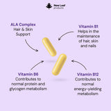 New Leaf ALA Complex B vitamins 120 capsules, UK version