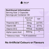 New Leaf ALA Complex B vitamins 120 capsules, UK version