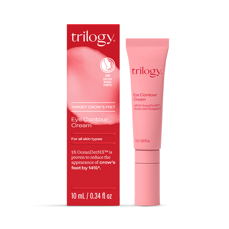 Trilogy Certified Natural Gel Cream Eye Contour 10ml (British brand)