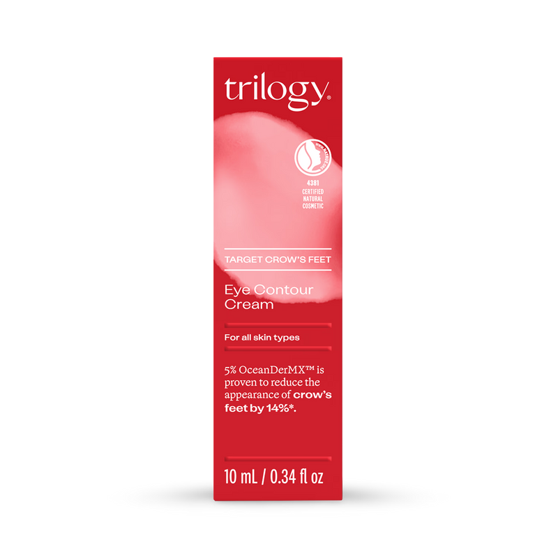 Trilogy Certified Natural Gel Cream Eye Contour 10ml (British brand)