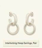Cartier LOVE double hoop earrings 18k rose gold - British product