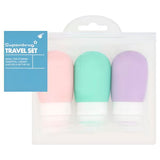 Superdrug Superdrug Squeezy Travel Bottle Set Travel Containers- Buy online at McGrocer