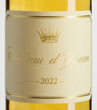 Château d'Yquem sweet Bordeaux white wine 2022 vintage 75cl - British product