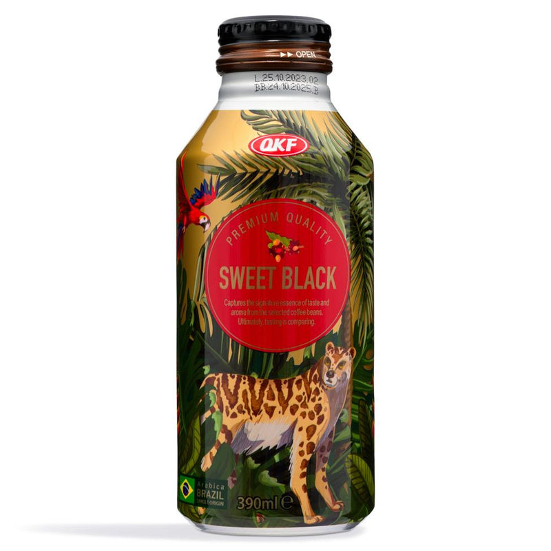 OKF Premium Quality Coffee Sweet Black, imported from the UK