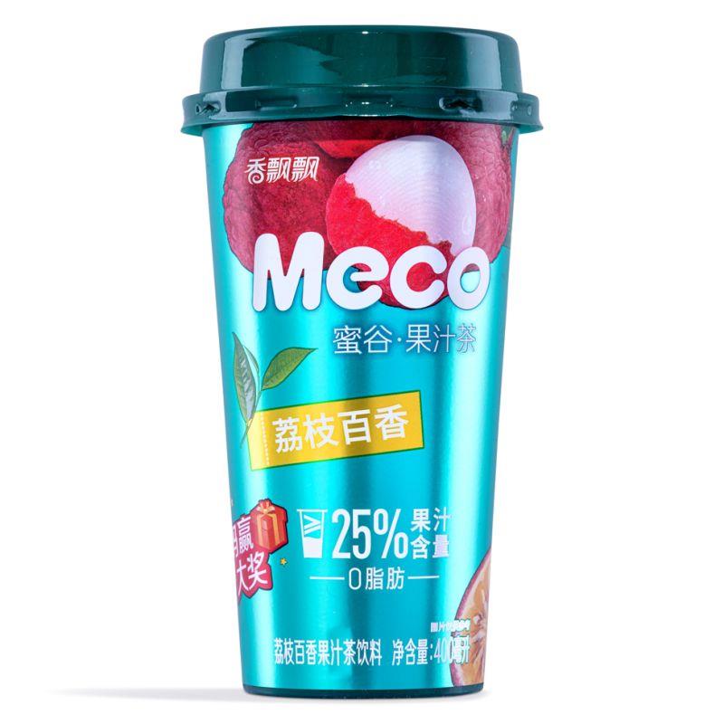 Xiang Piao Piao Meco lychee passion fruit juice, imported from the UK