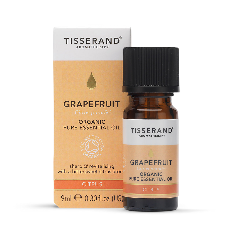 Tisserand Grapefruit Organic Essential Oil 9ml (British brand)