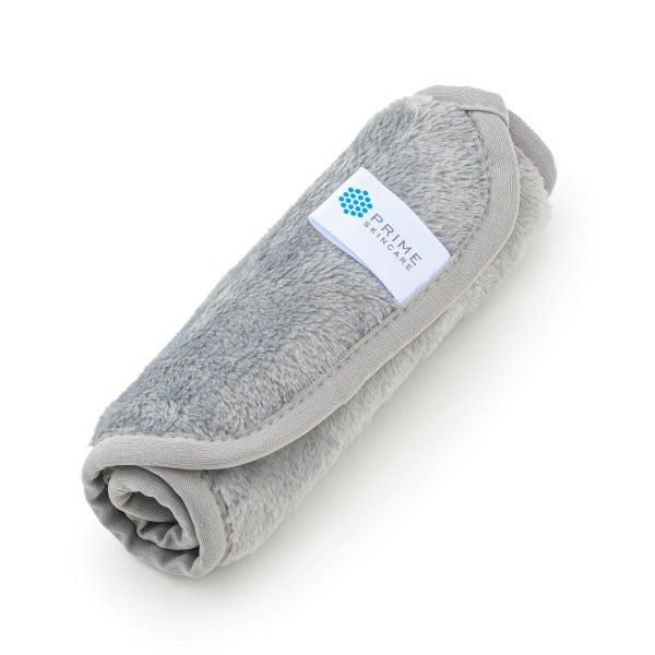 Prime Skincare Microfiber Face Towel with Pocket, imported from the UK