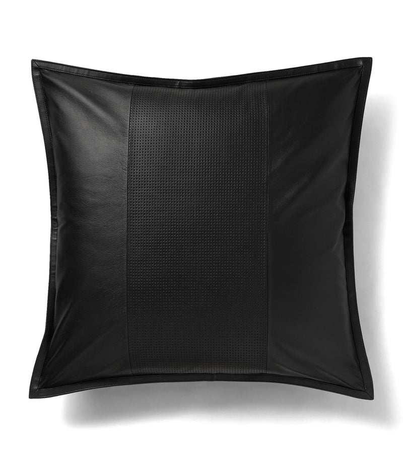 Ralph Lauren leather pierce throw pillow, imported from the UK