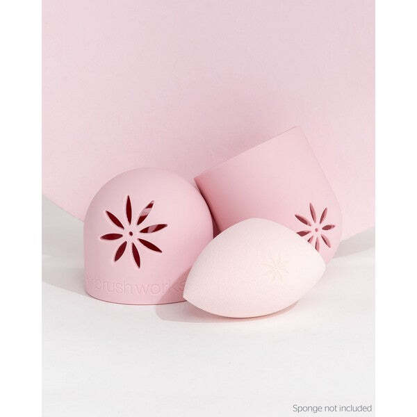Brushworks Silicone Makeup Sponge Shield Beauty Organiser - British product